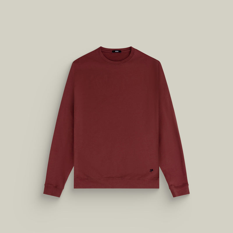 Cumulus Crew Pullover - Maroon
